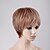 cheap Synthetic Trendy Wigs-Synthetic Wig Straight Straight Bob Wig Blonde Short Blonde Synthetic Hair Women&#039;s Blonde