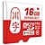 رخيصةأون بطاقات الذاكرة-Kawau 16GB بطاقة مايكرو SD بطاقة TF شريحة ذاكرة UHS-I U1 / CLASS10