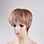 cheap Synthetic Trendy Wigs-Synthetic Wig Straight Straight Bob Wig Blonde Short Blonde Synthetic Hair Women&#039;s Blonde
