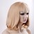 cheap Synthetic Trendy Wigs-Synthetic Wig Straight Straight Wig Blonde Short Blonde Synthetic Hair Women&#039;s Blonde
