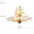 tanie Design świeczkowy-8-light 78 cm kryształ / wisiorek led lekki metal kryształ antyczny mosiądz nowoczesny współczesny 110-120v / 220-240v