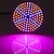 abordables Lampe de croissance LED-plante led cultiver ampoule plantes d&#039;intérieur croissance lampe à pince spectre complet 85-265v 15w e27 126smd 90red 36blue vegs fleur système hydroponique