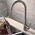cheap Kitchen Faucets-Kitchen faucet - Contemporary Nickel Brushed Pull-out / ­Pull-down Deck Mounted / Single Handle One Hole
