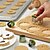 رخيصةأون صواني الخبز-أدوات خبز الفولاذ المقاوم للصدأ كعكة الخبز العفن 6PCS