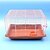 cheap Small Animals Accessories-Rodents Rabbits Chinchillas Cages Foldable Plastic Blue Pink Coffee