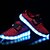 cheap Kids&#039; Light Up Shoes-Girls&#039; LED / Comfort / Novelty Leather Sneakers Magic Tape / LED Black / Red / Pink Spring / LED Shoes / Rubber / LED Shoes