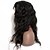 halpa Peruukit ihmisen hiuksista-Aidot hiukset Liimaton puoliverkko Lace Front Peruukki tyyli Syvät aallot Peruukki 120% Hiusten tiheys Luonnollinen hiusviiva Afro-amerikkalainen peruukki 100% käsinsidottu Naisten Lyhyt / Pitkä