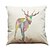 cheap Throw Pillows-Set of 6 Color geometric animal pattern  Linen Pillowcase Sofa Home Decor Cushion Cover