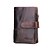 cheap Wallets-Men&#039;s Bags Cowhide Wallet Bi-fold Ruffles Solid Colored Logo Office &amp; Career Black Dark Coffee