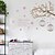 cheap Wall Stickers-Decorative Wall Stickers - Plane Wall Stickers Animals / Fashion / Botanical Living Room / Bedroom / Bathroom / Washable / Removable / Re-Positionable