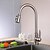 ieftine Robinete de Bucătărie-Robinet Bucătărie - Singur mâner o gaura Nichel lustruit standard Spout Bazin Contemporan Kitchen Taps