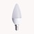 halpa Lamput-1kpl 9 W LED-kynttilälamput 550-600 lm E14 12 LED-helmet SMD 2835 Joulun hääkoristelu Lämmin valkoinen Kylmä valkoinen 220-240 V 110-130 V / 1 kpl / RoHs