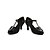 preiswerte Lateinamerikanische Schuhe-Women&#039;s Dance Shoes Latin Shoes Salsa Shoes Sandal Heel Rhinestone Buckle Cuban Heel Dark Brown Black Buckle / Indoor / Performance / Satin / Practice / Professional