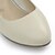 billige Flate sko til kvinner-Dame Sko Kunstlær / PU Vår / Sommer Komfort / Original Flate sko Gange Flat hæl Spisstå Svart / Beige / Rosa / Bryllup / Fest / aften