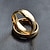 זול טבעות לגברים-טבעת הטבעת זהב פלדת על חלד מידה אחת / בגדי ריקוד גברים
