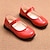 halpa Tyttöjen kengät-Tyttöjen Tasapohjakengät Comfort PU Kausaliteetti Comfort Valkoinen Musta Punainen Tasapohja
