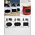 abordables Ustensiles et Gadgets de Cuisine-36pcs craie étiquettes autocollantes stylo tableau noir vinyle pot de cuisine des autocollants de décoration 5cm x 3.5cm