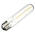 billige Lyspærer-1pc 2 W LED-glødepærer 200 lm E26 / E27 T10 2 LED perler COB Dekorativ Varm hvit 220-240 V / 1 stk. / RoHs
