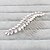 cheap Headpieces-Crystal Hair Combs Headwear with Floral 1pc Wedding Special Occasion Headpiece