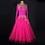 cheap Ballroom Dancewear-Ballroom Dance Dress Appliques Crystals / Rhinestones Women&#039;s Performance Long Sleeve Chinlon Organza