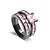 billige Ringer-Dame Ring Rose Rosa Strass Legering Stilfull Bryllup Fest Smykker / Daglig