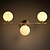 Недорогие Настенные светильники-Современный современный Настенные светильники Металл настенный светильник 110-120Вольт / 220-240Вольт 10 W / G4