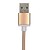 billige Kabler og ladere-USB 2.0 Kabel &lt;1m / 3ft Flettet / Magnetisk Nylon / Metall USB-kabeladapter Til Samsung / Huawei / LG