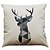 cheap Throw Pillows-Set of 6 Color geometric animal pattern  Linen Pillowcase Sofa Home Decor Cushion Cover