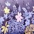 Недорогие Простыни и наволочка-удобный Хлопок Наволочка Твил Цветочный принт Активный краситель 400 Tc