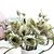 abordables Flores artificiales-Flores Artificiales 1 Rama Estilo Simple Orquídea Flor de Mesa