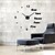abordables Horloges murales à créer soi-même-horloge murale contemporaine moderne en bois / plastique aa décoration no 100cm * 100cm
