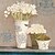 baratos Impressões de Pinturas-Botânico 1 Painel Quadrada Estampado Decoração de Parede Decoração para casa