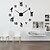 cheap DIY Wall Clocks-Super Big DIY Wall Clock AcrylicEVRMetal Mirror Super Big Personalized Digital Watches Clocks