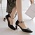 preiswerte Absatzschuhe für Damen-Damen Schuhe PU Kunststoff Frühling Sommer Herbst Winter Neuheit Komfort High Heels Walking Blockabsatz Block Ferse Spitze Zehe Schnalle