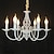 levne Svíčkový design-6-ti světelný lustr ve stylu svíčky kovový ostatní tradiční / klasický 110-120v 220-240v
