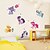 cheap Wall Stickers-Animals Cartoon Wall Stickers Plane Wall Stickers Decorative Wall Stickers,Paper Vinyl Material Removable Home Decoration Wall Decal