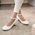cheap Women&#039;s Heels-Women&#039;s Shoes PU Synthetic Spring Summer Fall Winter Novelty Comfort Heels Walking Shoes Chunky Heel Round Toe Buckle for Wedding Casual
