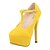 cheap Women&#039;s Heels-Women&#039;s Fabric Spring / Fall Stiletto Heel / Platform Green / Blue / Almond / Party &amp; Evening / Dress / Party &amp; Evening