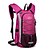 tanie Kolarskie torby kurierskie, plecaki i torby biodrowe-Outdoor LOCAL LION 12 L Bike Hydration Pack &amp; Water Bladder Cycling Backpack Waterproof Quick Dry Moistureproof Water Bottle Pocket Outdoor Fitness Cycling / Bike Terylene Black Purple Red