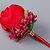 cheap Wedding Flowers-Elegant Rose Wedding/Party Boutonniere with Rhinestone for the Groomsman and Bridesmaid