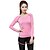 cheap New In-Women&#039;s Running Shirt Long Sleeve Modal Breathable Quick Dry Yoga Fitness Gym Workout Workout Exercise Sportswear Tee Tshirt Top Purple Light Green Fuchsia Gray Activewear High Elasticity