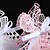 voordelige Wedding Candy Boxes-Bruiloft Sprookjes Thema Bedank Doosjes Parel Papier Linten 50