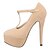 cheap Women&#039;s Heels-Women&#039;s Fabric Spring / Fall Stiletto Heel / Platform Green / Blue / Almond / Party &amp; Evening / Dress / Party &amp; Evening