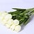 levne Umělé květiny-Umělé květiny 10 Větev minimalistický styl Tupilán Květina na stůl