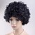 cheap Synthetic Trendy Wigs-Synthetic Wig Curly Curly Wig Short Natural Black #1B Synthetic Hair Women&#039;s Black