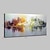 halpa Abstraktit taulut-Hang-Painted öljymaalaus Maalattu - Abstrakti Klassinen Perinteinen Moderni Kehyksellä / Venytetty kangas