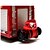 cheap Diecasts &amp; Toy Vehicles-KDW 1:10 Toy Car Diecast Vehicle Pull Back Vehicle Train Car Fire Engine Train Farm Vehicle Fire Engine Vehicle Thick Novelty Metal Alloy Plastic Metal Mini Car Vehicles Toys for Party Favor or Kids