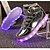 preiswerte Jungenschuhe-Jungen Schuhe Kunststoff Frühling / Sommer / Herbst Modische Stiefel / Leuchtende LED-Schuhe Sneakers Klett für Gold / Silber