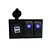 preiswerte Schalterelektronik fürs Auto-dc 12v / 24v LED-Digital-3.1a Dual USB Ladesteckdose mit Kippschalter Prüfkabeln und Gehäusehalter