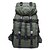 abordables Sac à dos de randonnée-KAKA 55 L sac à dos - Etui pour portable, Multifonctionnel Extérieur Oxford Vert de Jade, Noir